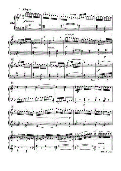 50首莱蒙钢琴练习曲 作品37(NO.31) 正谱 钢琴谱 五线谱 乐谱.pdf