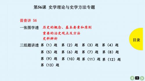 第56课-史学理论与史学方法专题