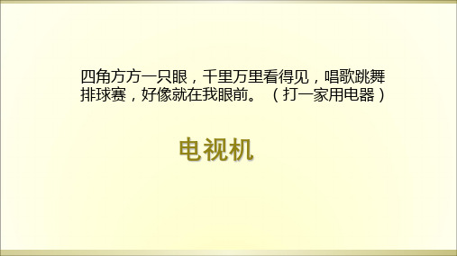 《健康看电视》一等奖公开课PPT1