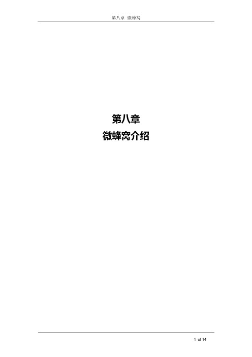 微蜂窝