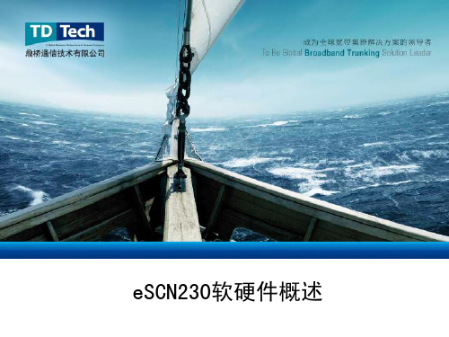 eSCN230软硬件概述