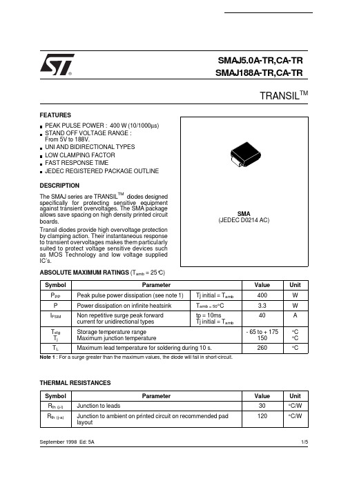 SMAJ30_datasheet