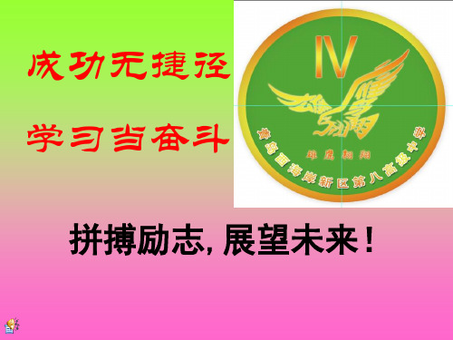 展望未来--励志主题班会课件