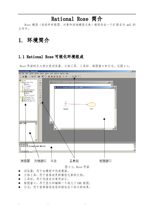 Rational_Rose[UML建模]_教程+使用详细讲解