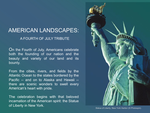 美国景点英文简介 American Landscapes