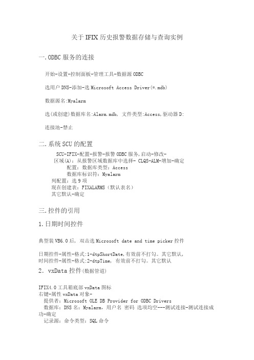 关于IFIX学习体会