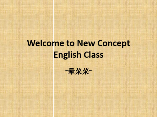新概念英语第一册135-136课课件