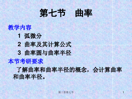 第七节  曲率3-7