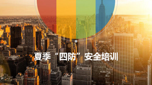 夏季四防培训