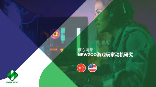 newzoo游戏玩家动机研究
