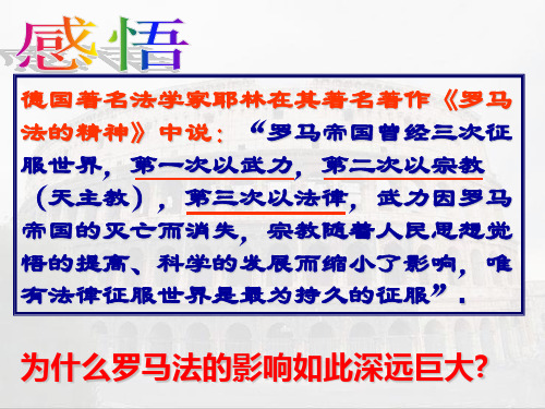 人教版必修一高三历史一轮复习第六课