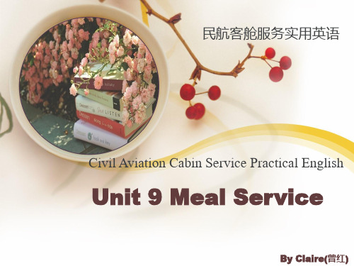 (完整版)民航客舱英语课件Unit9MealService