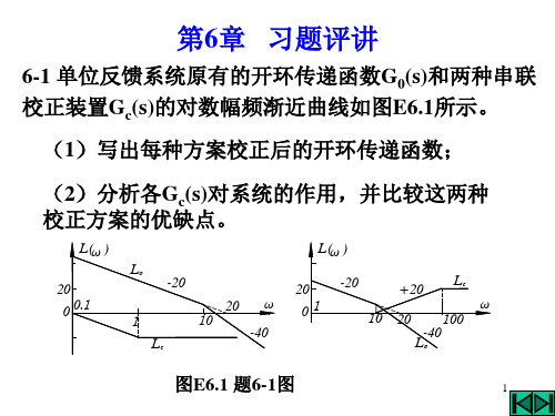 自动控制原理第6章 部分题解 (1)资料