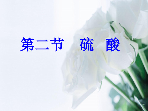 硫酸PPT教学课件