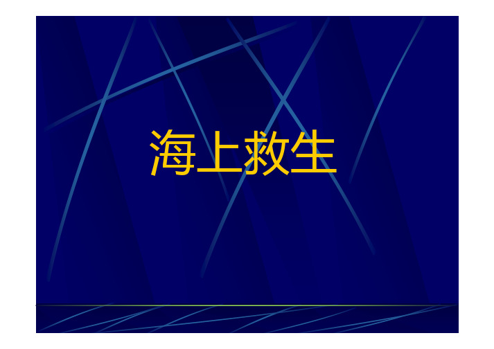 海上求生游戏