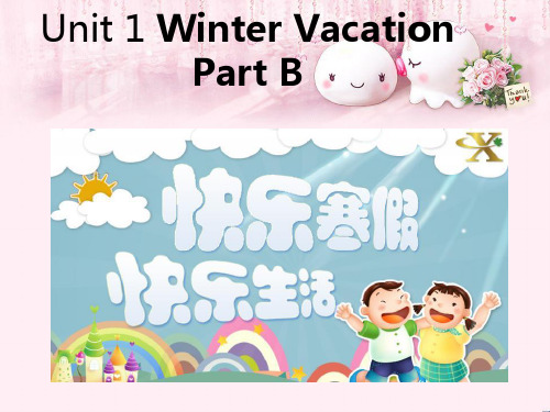 最新六年级英语下册Unit1《WinterActivites》(PartB) 2(新版)闽教版优选教学课件