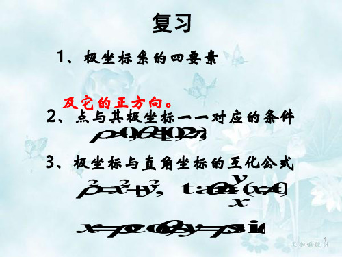 高中数学选修4-4-柱坐标系与球坐标系简介