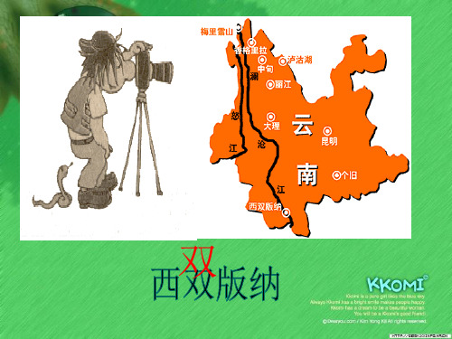 湘教版语文二上《绿色的竹楼》课件1