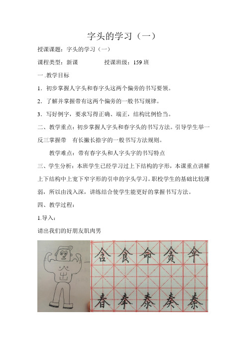 字头