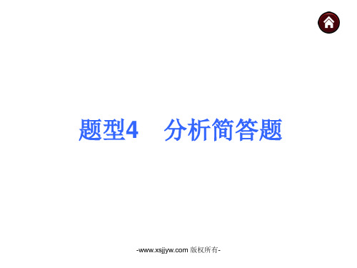 【中考夺分天天练】2015年中考化学(人教·安徽)总复习课件：分析