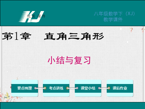 湘教版八年级数学下册课件-小结与复习