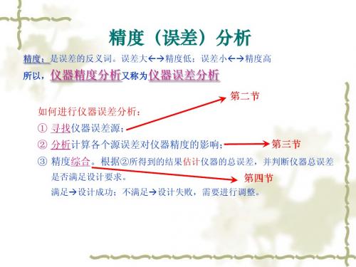 测控仪器设计第2章——第2节