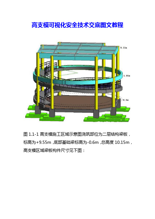高支模可视化安全技术交底图文教程