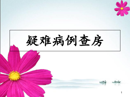 腹膜透析患者护理查房PPT课件