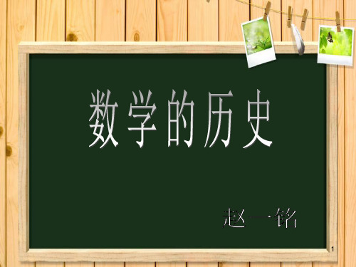 《数学的历史》ppt课件