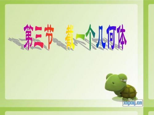 七上第一章1.3截一个几何体