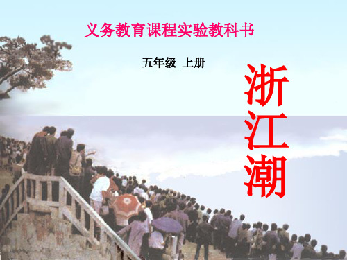 2.2 《浙江潮》ppt课件1111
