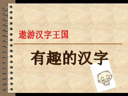 五年级语文上册第五单元遨游汉字王国综合性学习PPT幻灯片