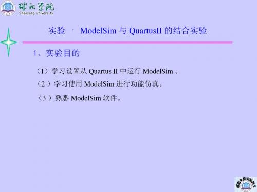 SOPC实验讲稿