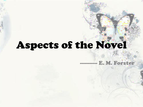 Aspects of the novel(英语诗歌report)