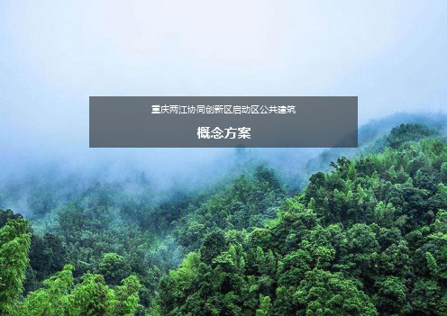 重庆两江公共建筑概念设计方案文本