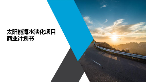 海水淡化项目商业计划书10.3(1)