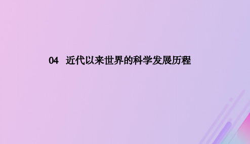 2020学年高中历史第四单元近代以来世界的科学发展历程4_13从蒸汽机到互联网课件新人教版必修3