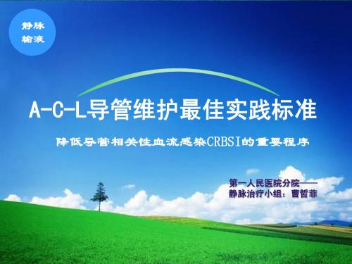 4-1A-C-L实践标准