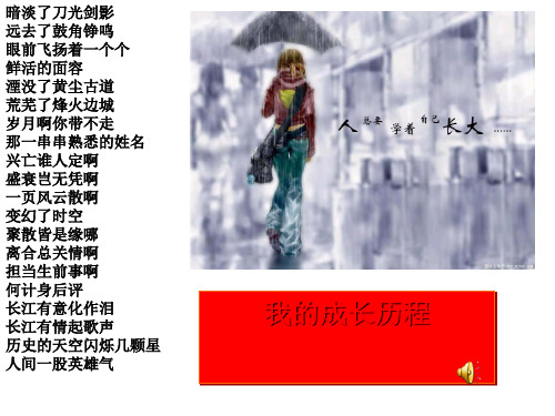 我的成长历程全面版