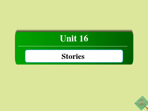 高中英语Unit16StoriesPeriodOneWarm_up 课件北师大版选修6