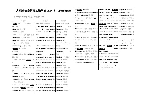 高考英语一轮复习 Unit 4 Cyberspace2