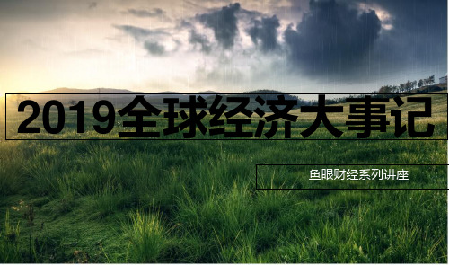 2019全球经济大事记-精品文档