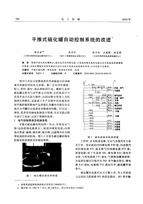 平推式硫化罐自动控制系统的改进