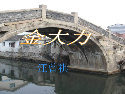 汪曾祺  金大力