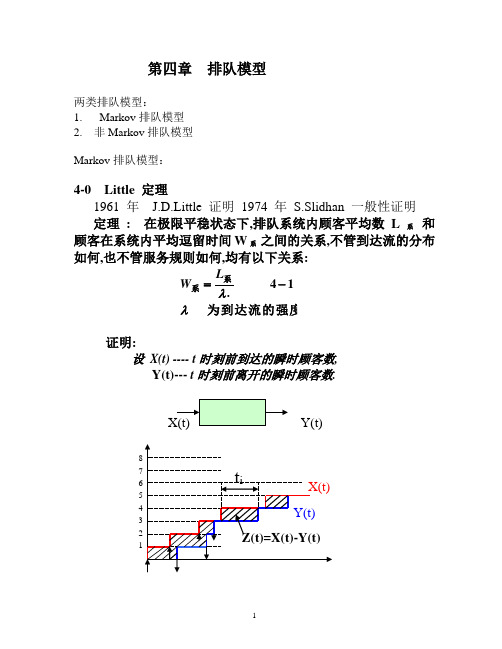 排队论第三部分-第四章 排队模型,第五章 MG1, 第六章 G1 M 1