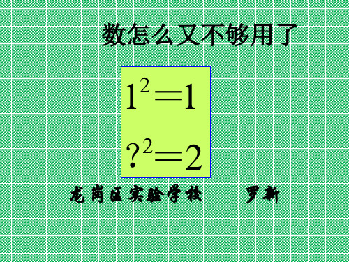 北师大版数学八年级上册课件1_数怎么又不够用了5