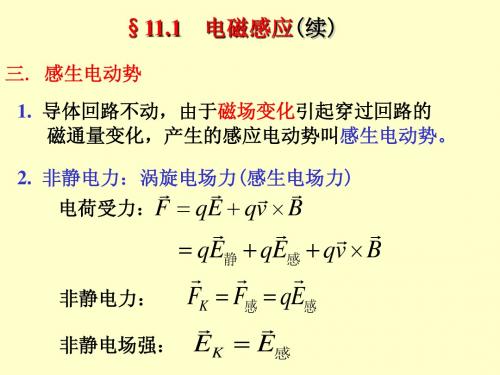 29.感生电动势