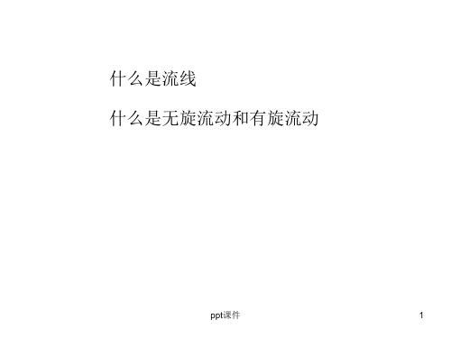 理想流体的旋涡运动  ppt课件