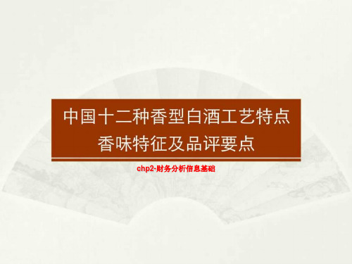 chp2-财务分析信息基础