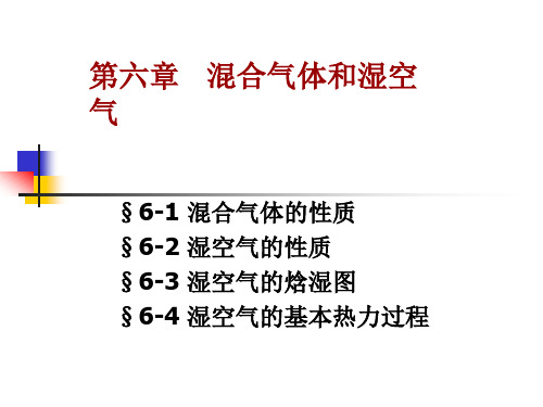 第六章 湿空气